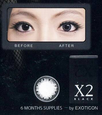 Detail Softlens X2 Black Nomer 18