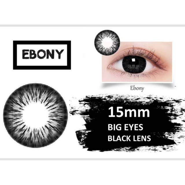 Detail Softlens X2 Black Nomer 4