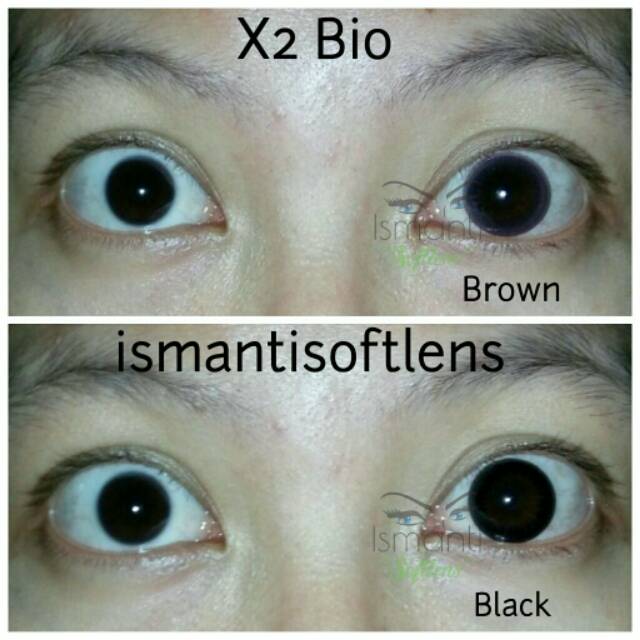 Detail Softlens X2 Black Nomer 35