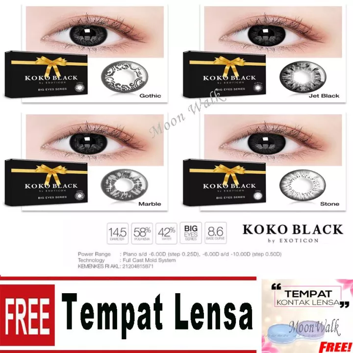 Detail Softlens X2 Black Nomer 47