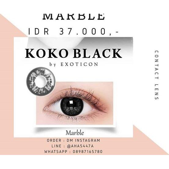 Detail Softlens X2 Black Nomer 58