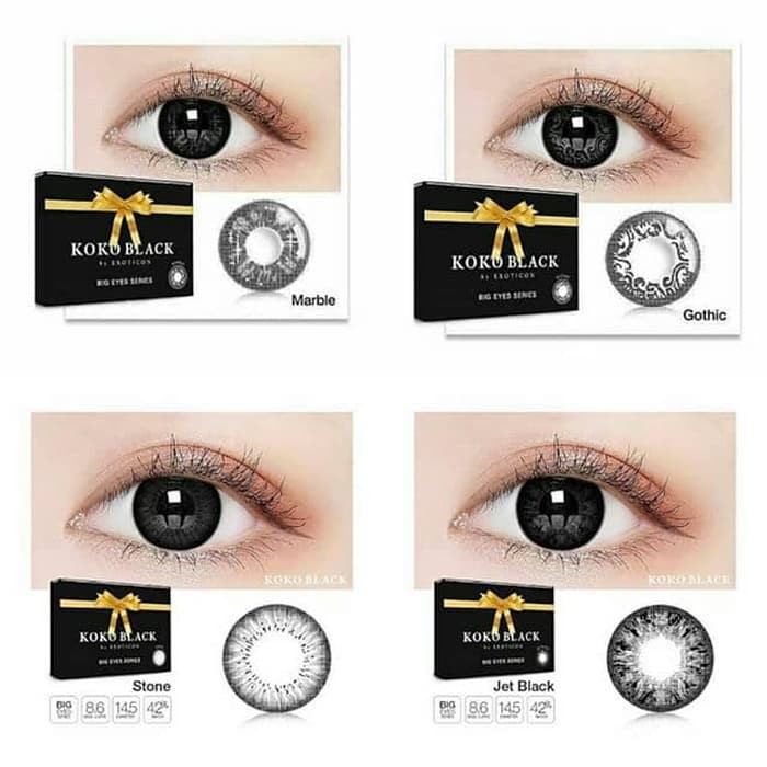 Detail Softlens X2 Black Nomer 7