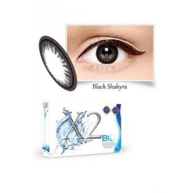 Detail Softlens X2 Black Nomer 8