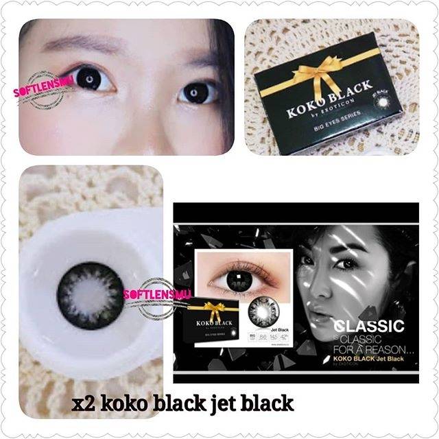 Detail Softlens X2 Hitam Nomer 19