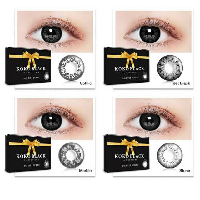 Detail Softlens X2 Hitam Nomer 4