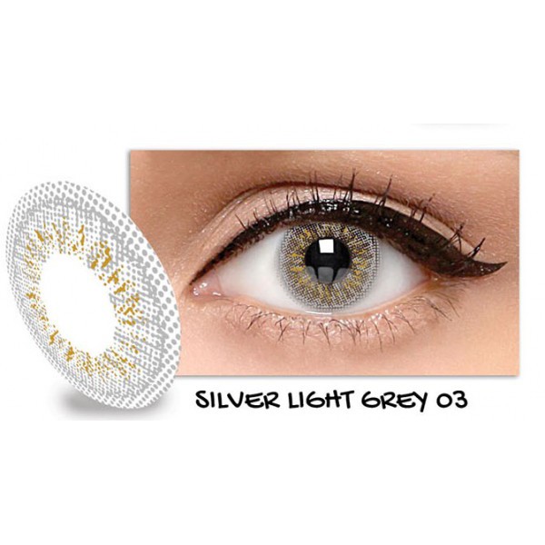 Detail Softlens X2 Ice Silver Nomer 16