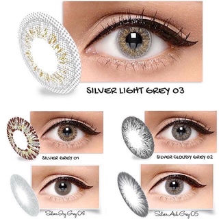 Detail Softlens X2 Ice Silver Nomer 6