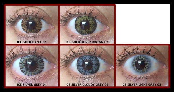 Detail Softlens X2 Ice Silver Nomer 53