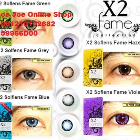 Detail Softlens X2 Pop Nomer 16