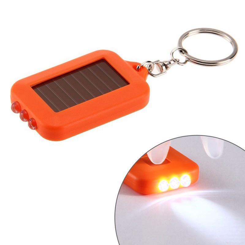 Detail Solar Flashlight Keychain Nomer 40