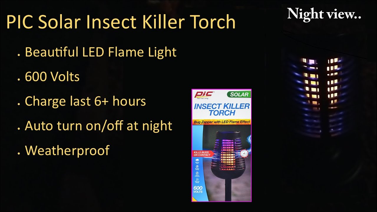 Detail Solar Insect Killer Torch Nomer 32