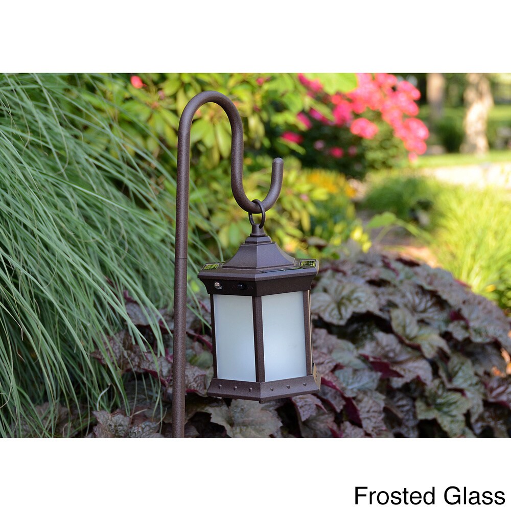 Detail Solar Lantern With Shepherds Hook Nomer 42