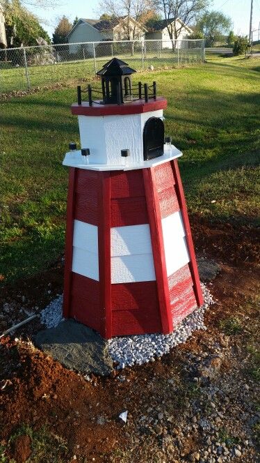 Detail Solar Lighthouse Mailbox Nomer 31