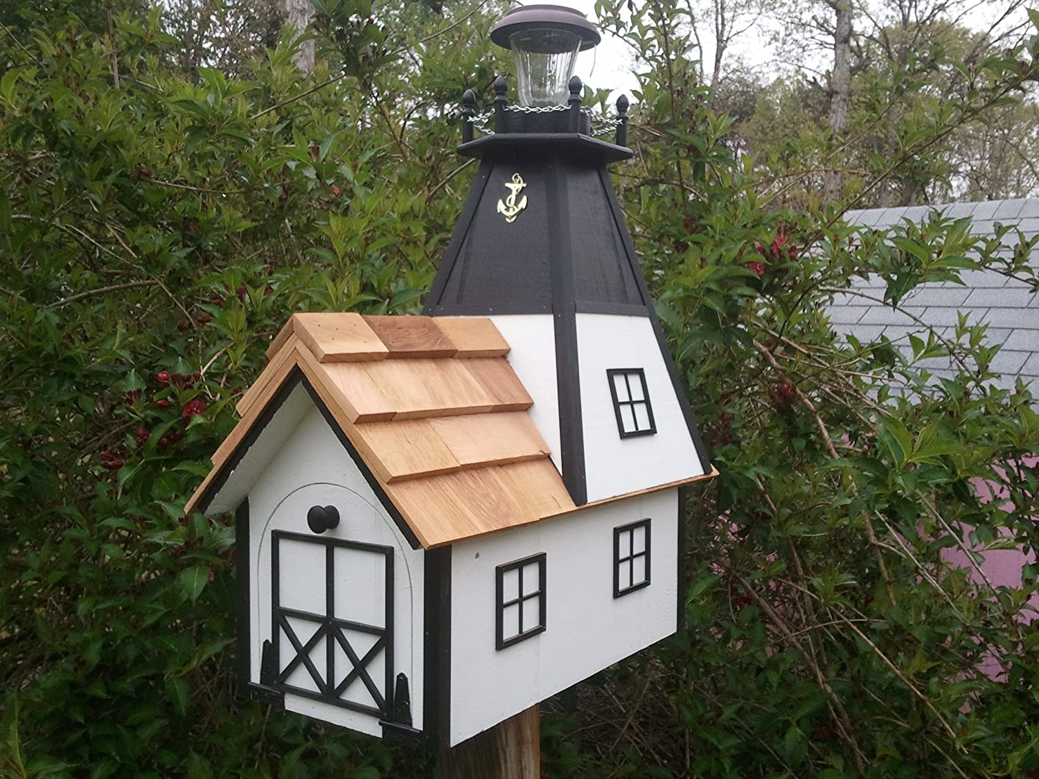 Detail Solar Lighthouse Mailbox Nomer 32