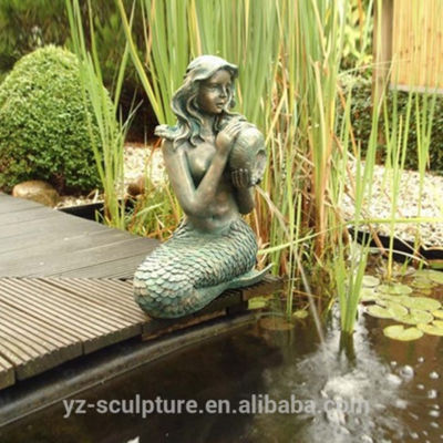 Detail Solar Mermaid Fountain Nomer 11