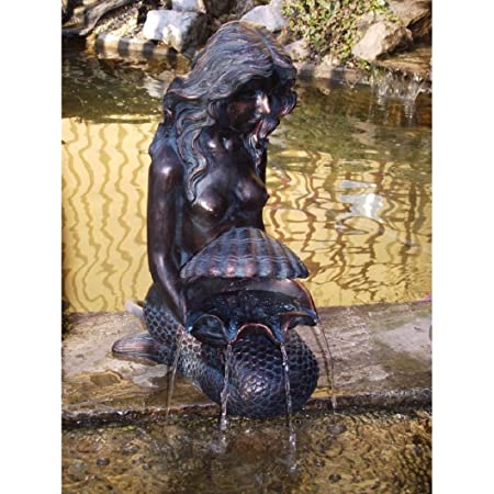 Detail Solar Mermaid Fountain Nomer 13