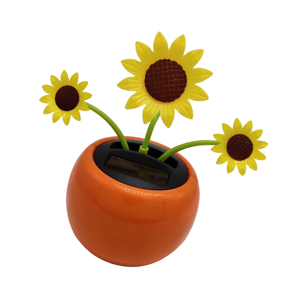 Detail Solar Powered Dancing Sunflower Nomer 37