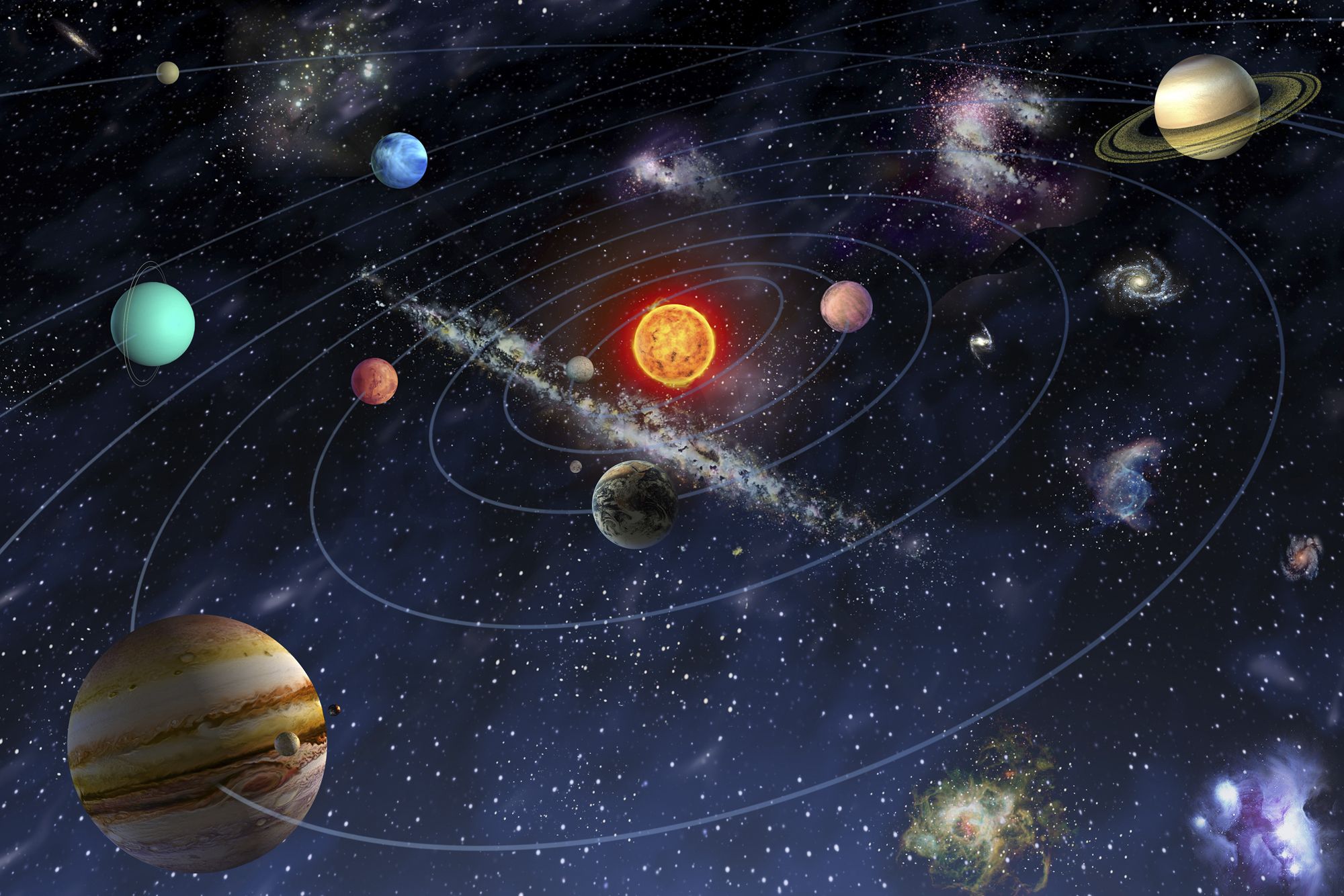 Detail Solar System Hd Nomer 7