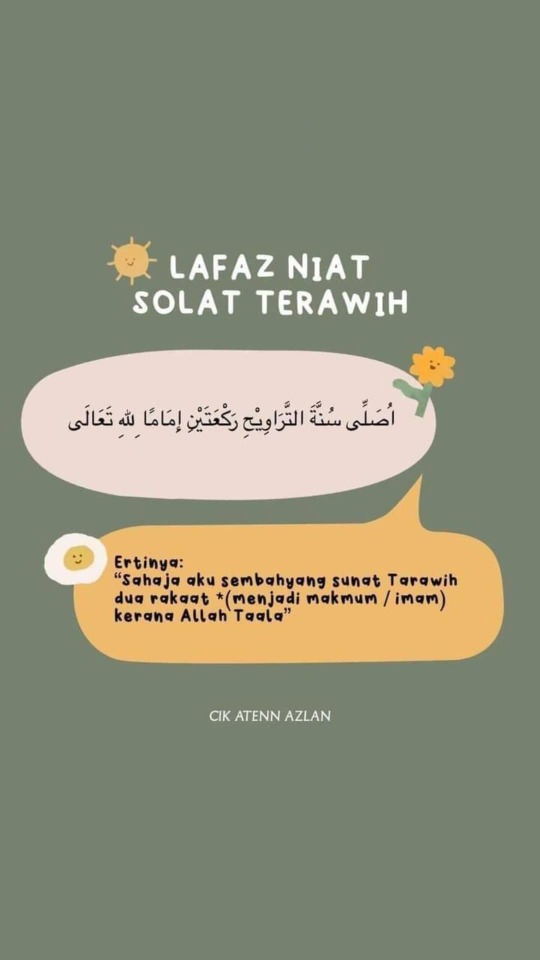 Detail Solat Tarawih Di Rumah Nomer 46