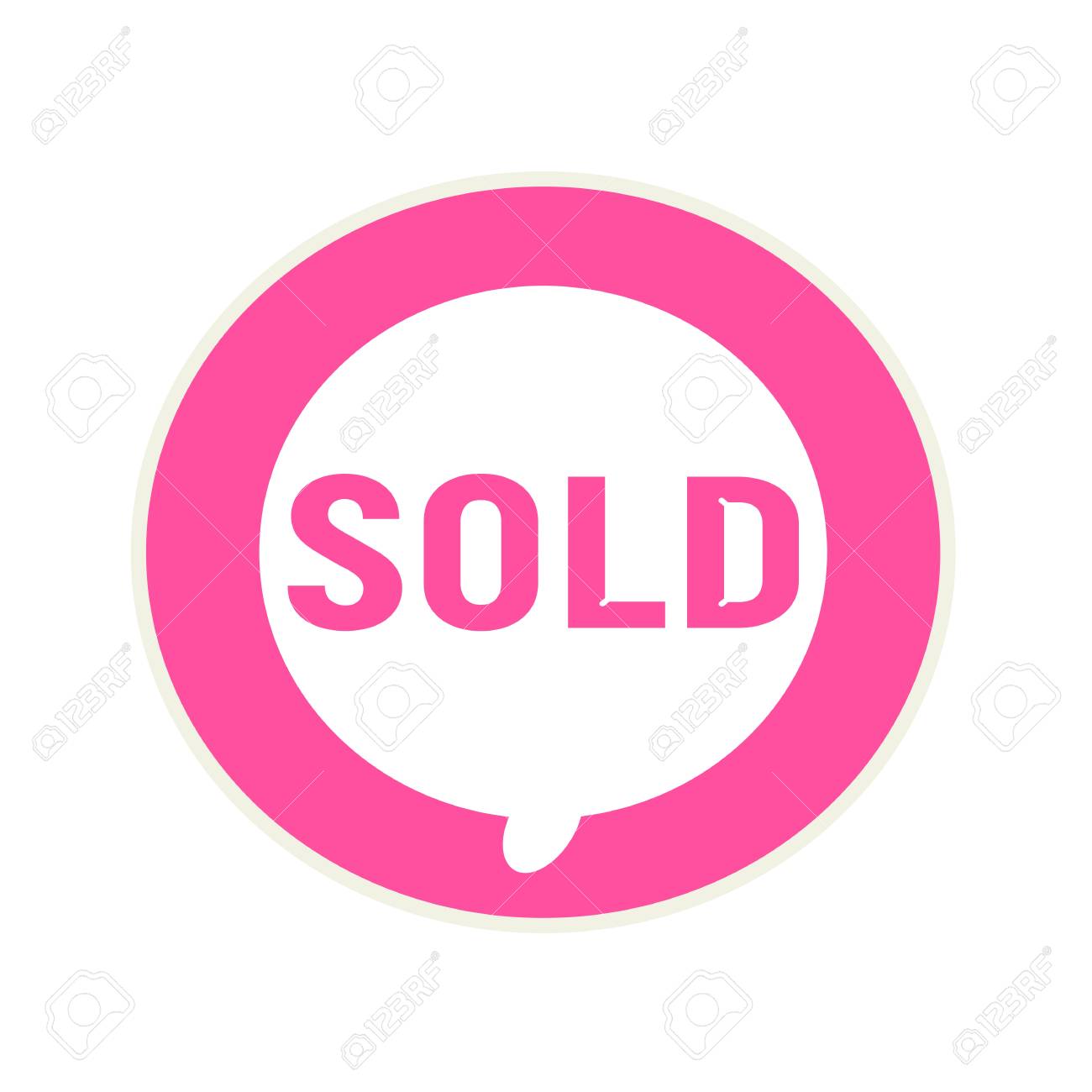 Detail Sold Out Sign Pink Nomer 31