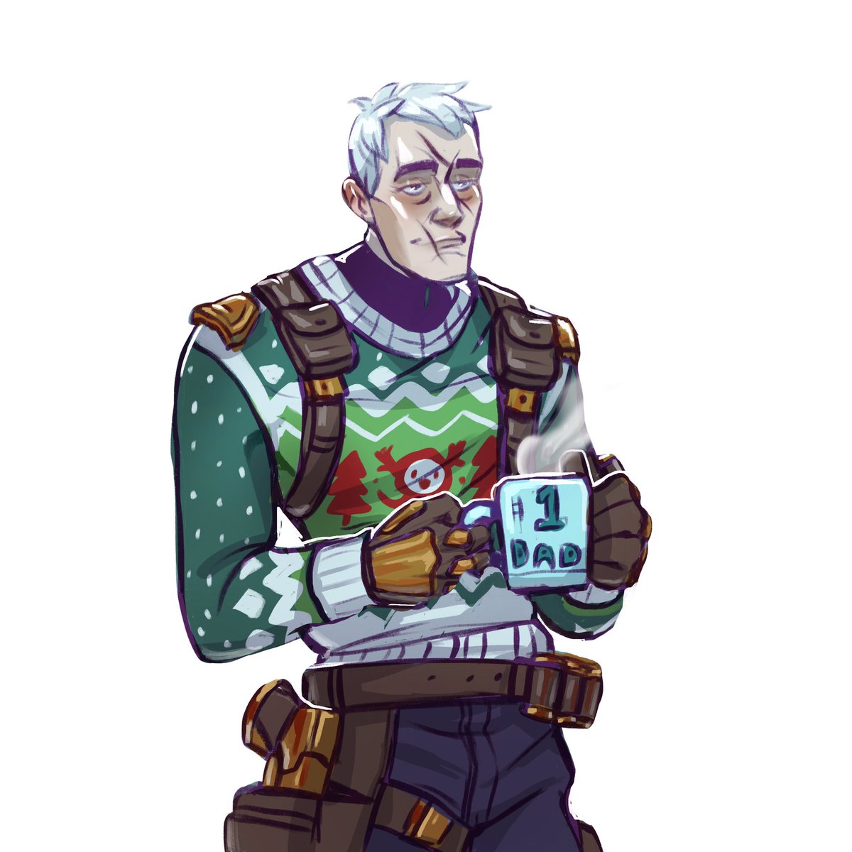 Detail Soldier 76 Christmas Sweater Nomer 20