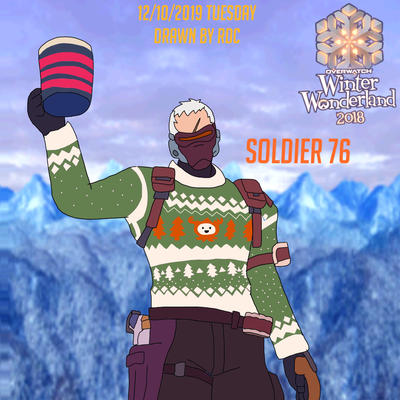 Detail Soldier 76 Christmas Sweater Nomer 31