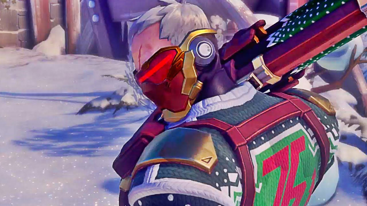 Detail Soldier 76 Christmas Sweater Nomer 41