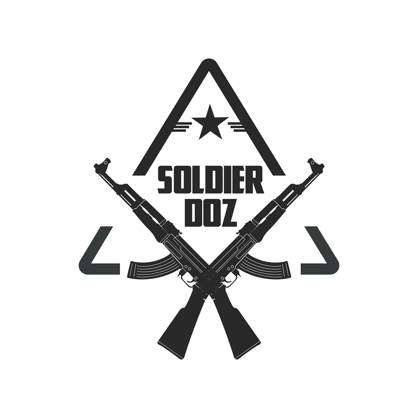 Detail Soldier Logo Nomer 45