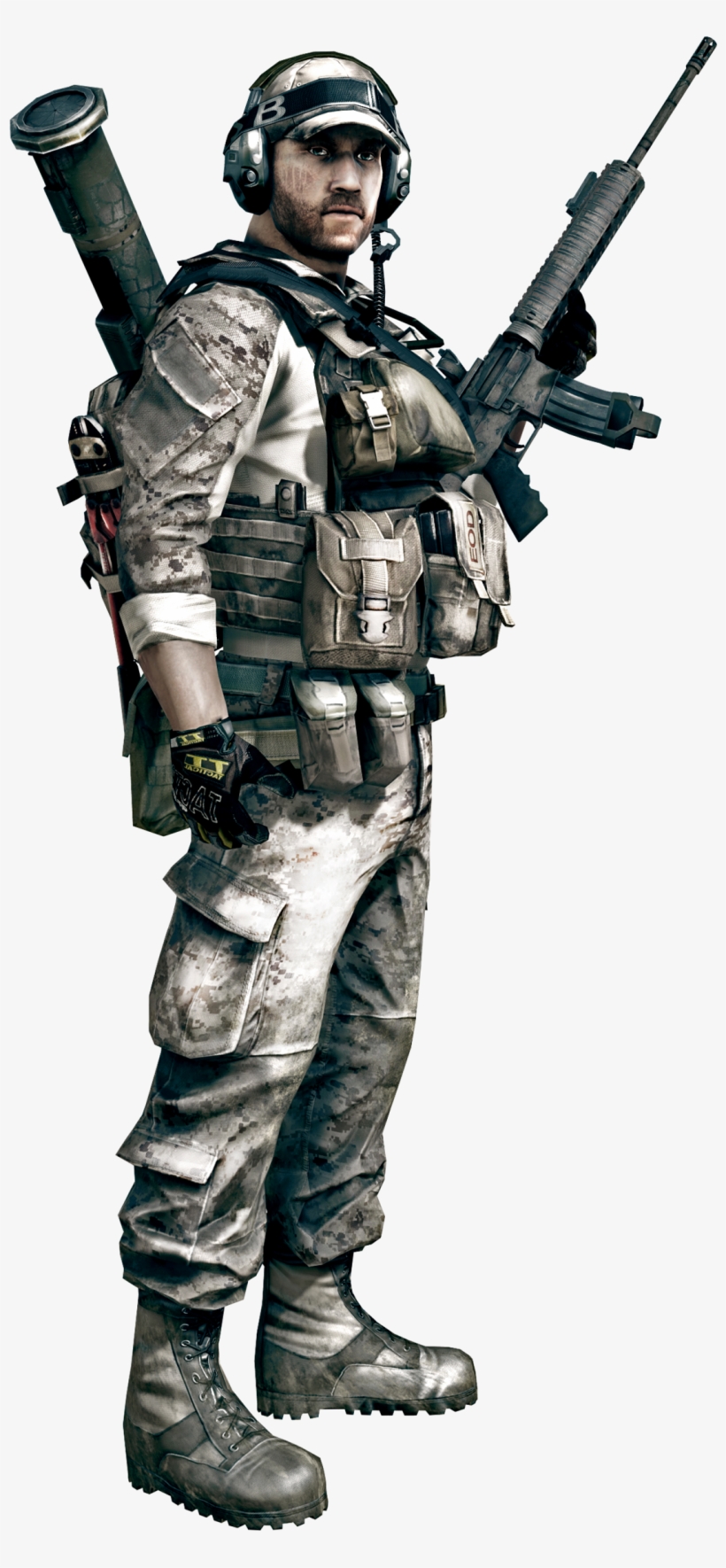 Detail Soldier Transparent Nomer 23