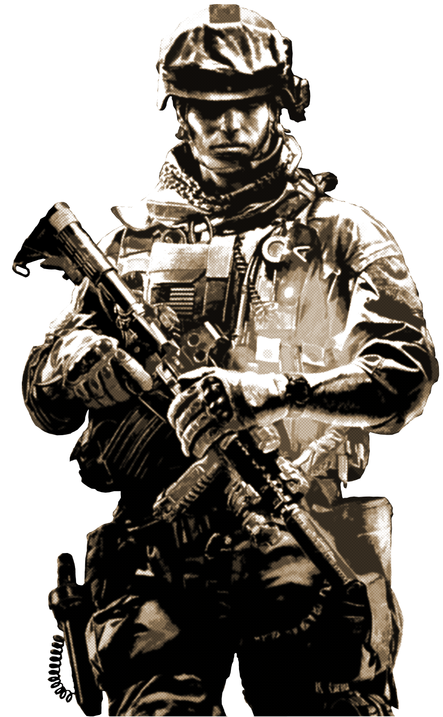 Detail Soldier Transparent Nomer 24