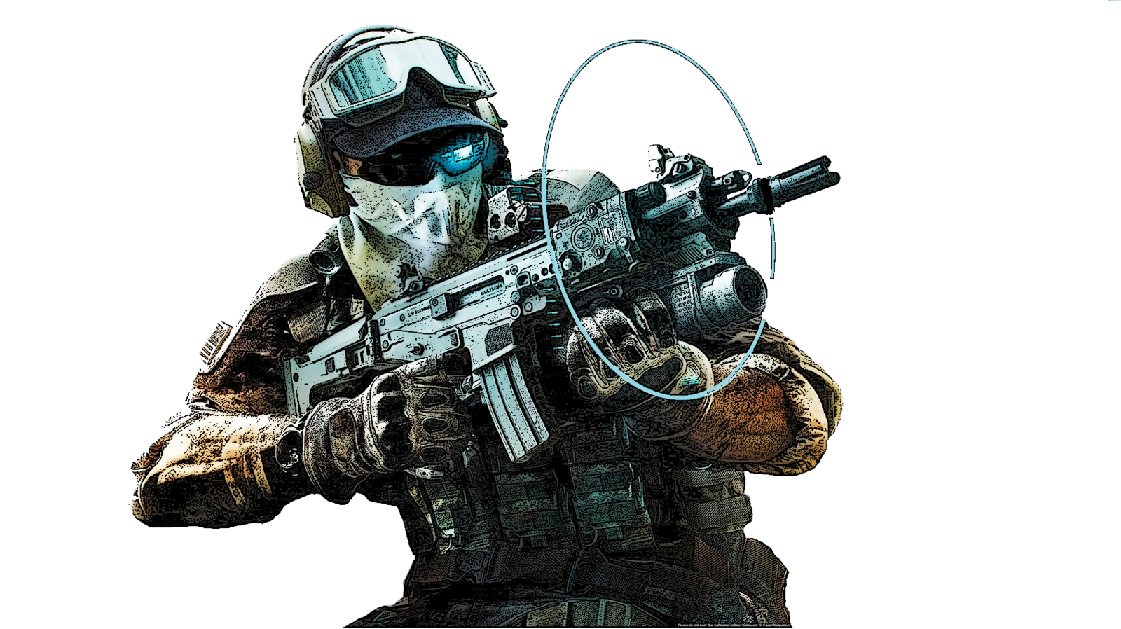 Detail Soldier Transparent Nomer 29