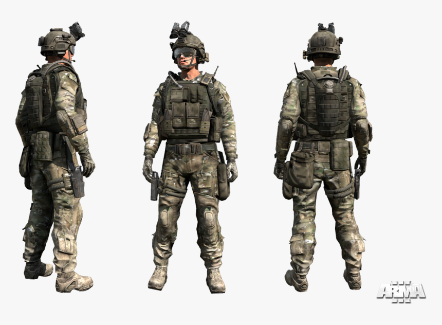 Detail Soldier Transparent Nomer 37