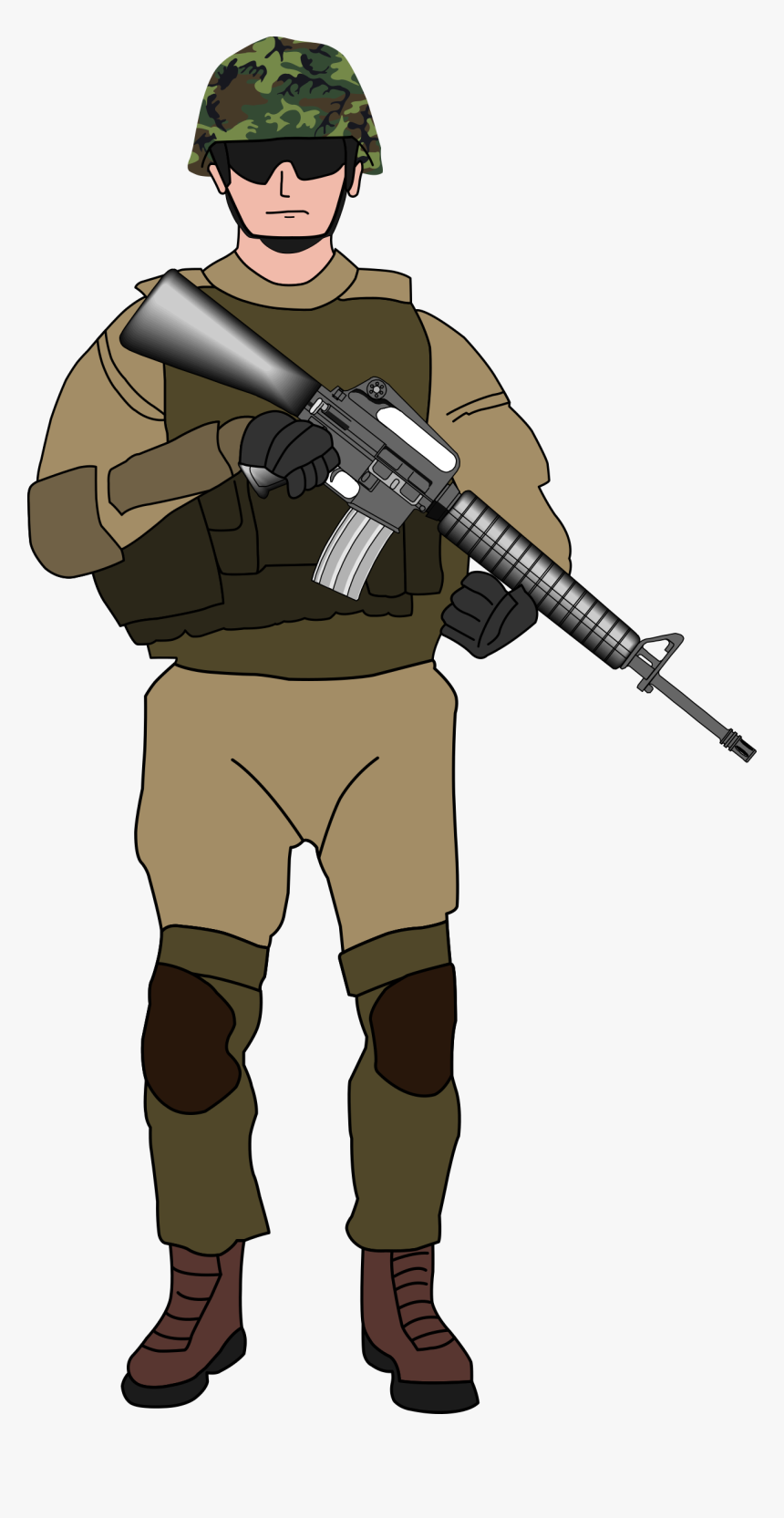 Detail Soldier Transparent Background Nomer 6