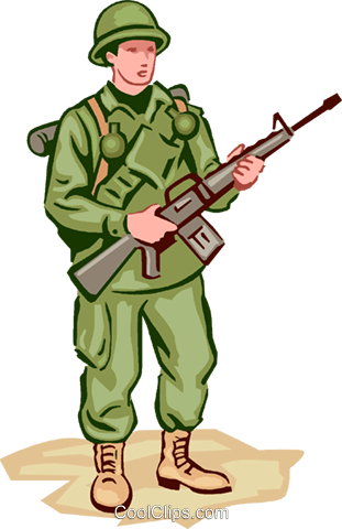 Detail Soldier Vector Png Nomer 39