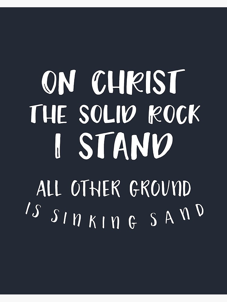 Detail Solid Rock Quotes Nomer 12