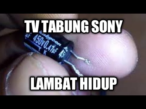 Detail Solusi Tv Sony Trinitron Kv Hs29m61 Gambar Merah Nomer 12