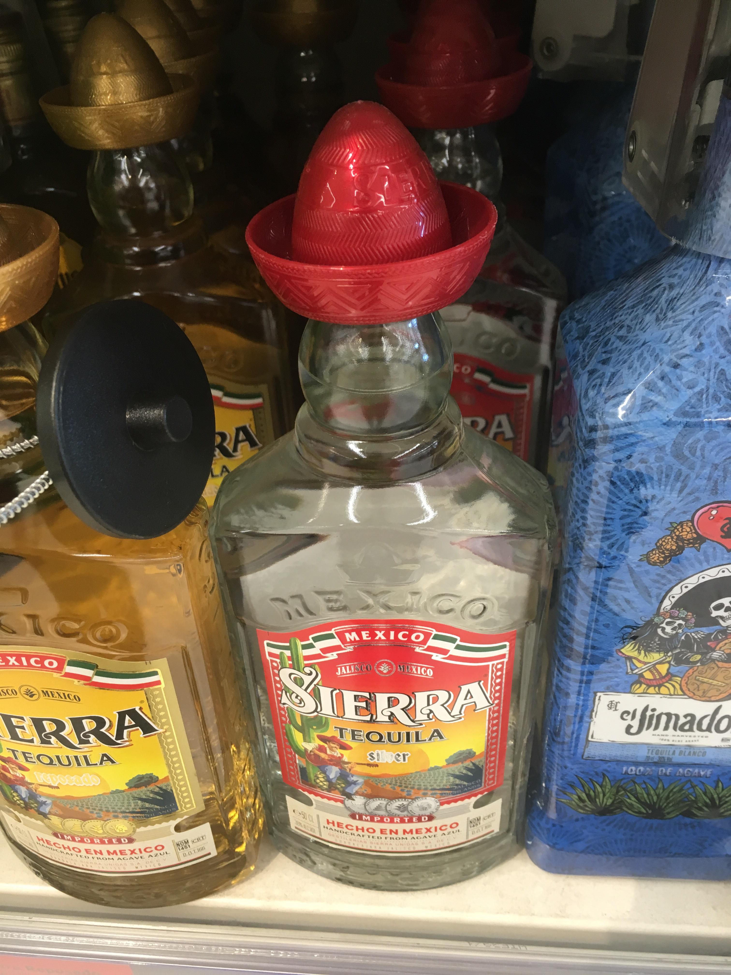 Detail Sombrero Tequila Bottle Nomer 12