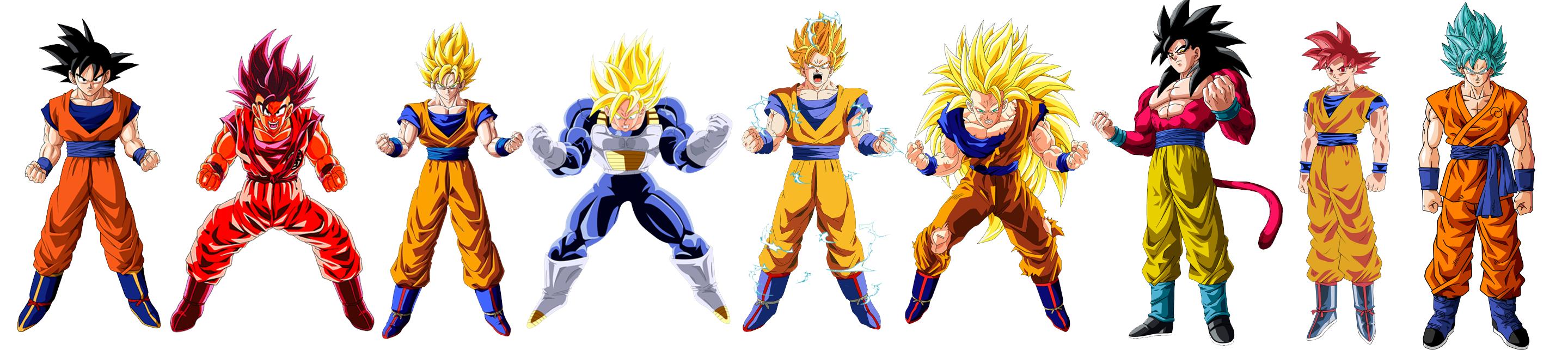 Detail Son Goku Super Saiyan Levels Nomer 29