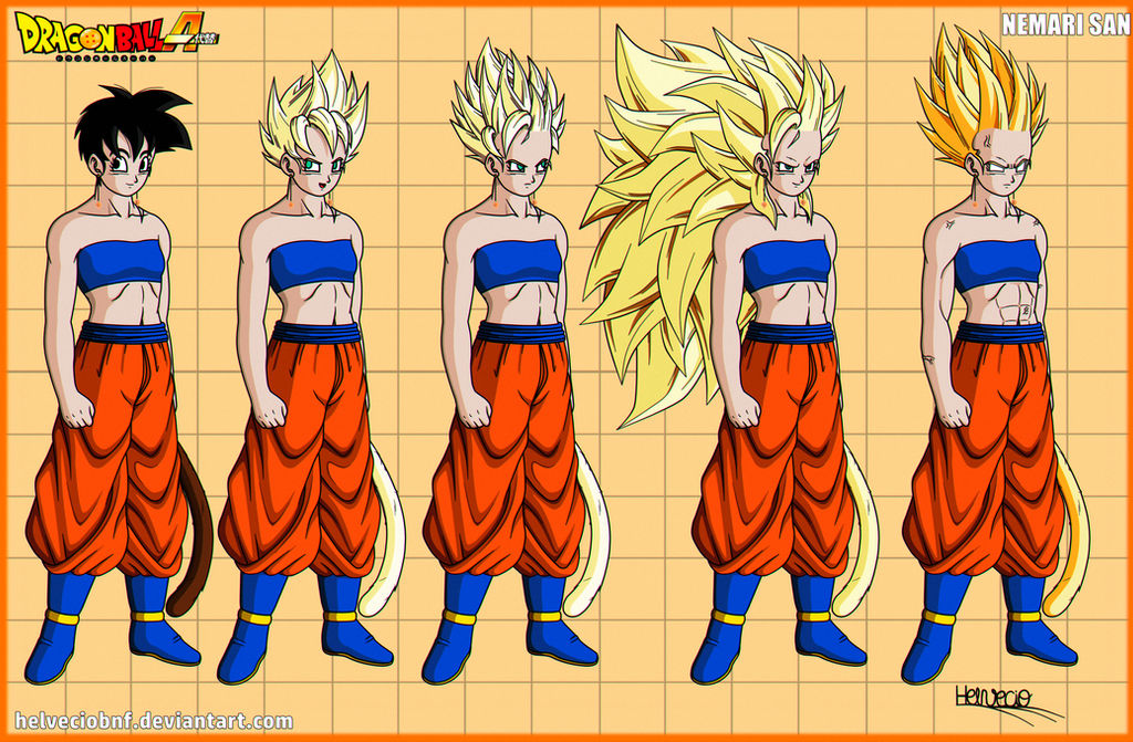 Detail Son Goku Super Saiyan Levels Nomer 5