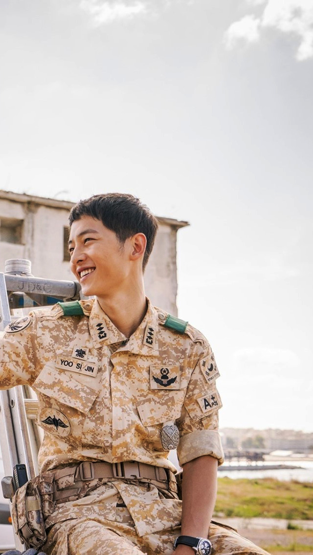 Detail Song Joong Ki Descendants Of The Sun Wallpaper Nomer 14