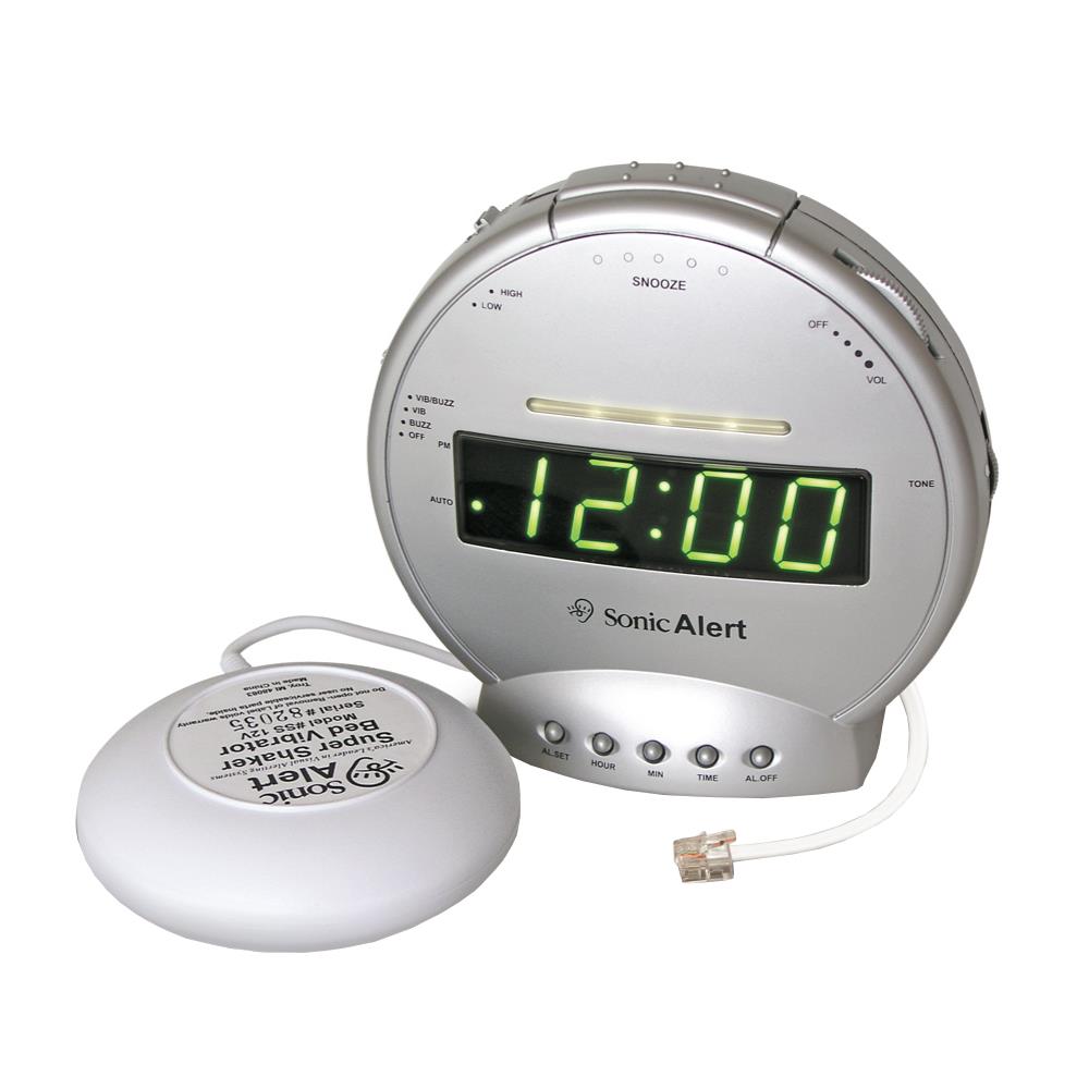 Detail Sonic Alert Skull Alarm Clock Nomer 16