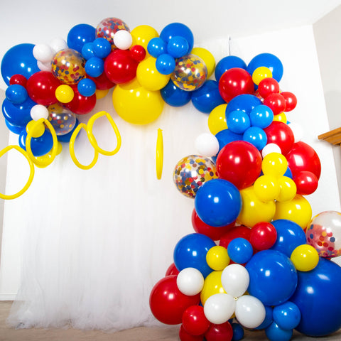 Detail Sonic Balloon Garland Nomer 27