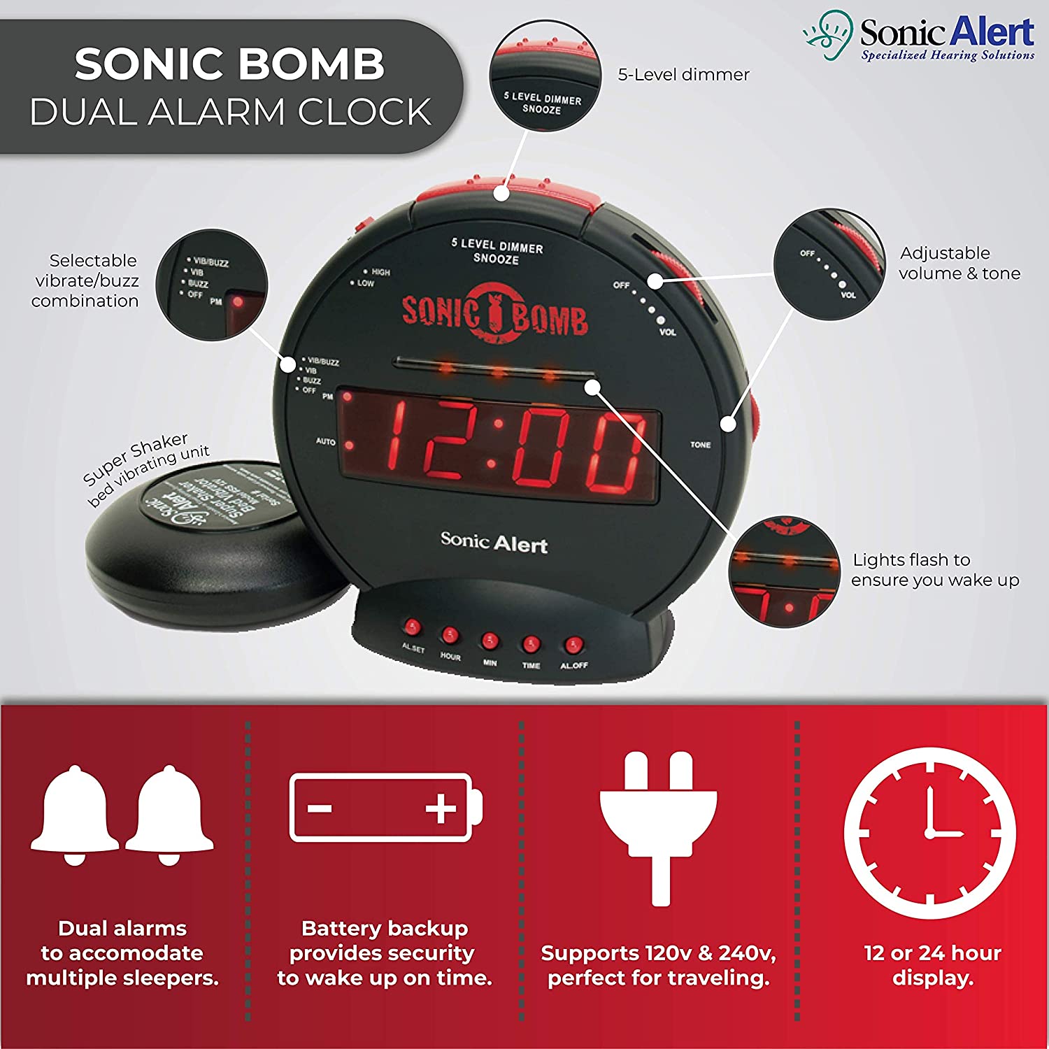 Detail Sonic Boom Alarm Clock Retailers Nomer 46