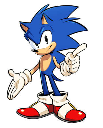 Sonic Cartoon Pic - KibrisPDR