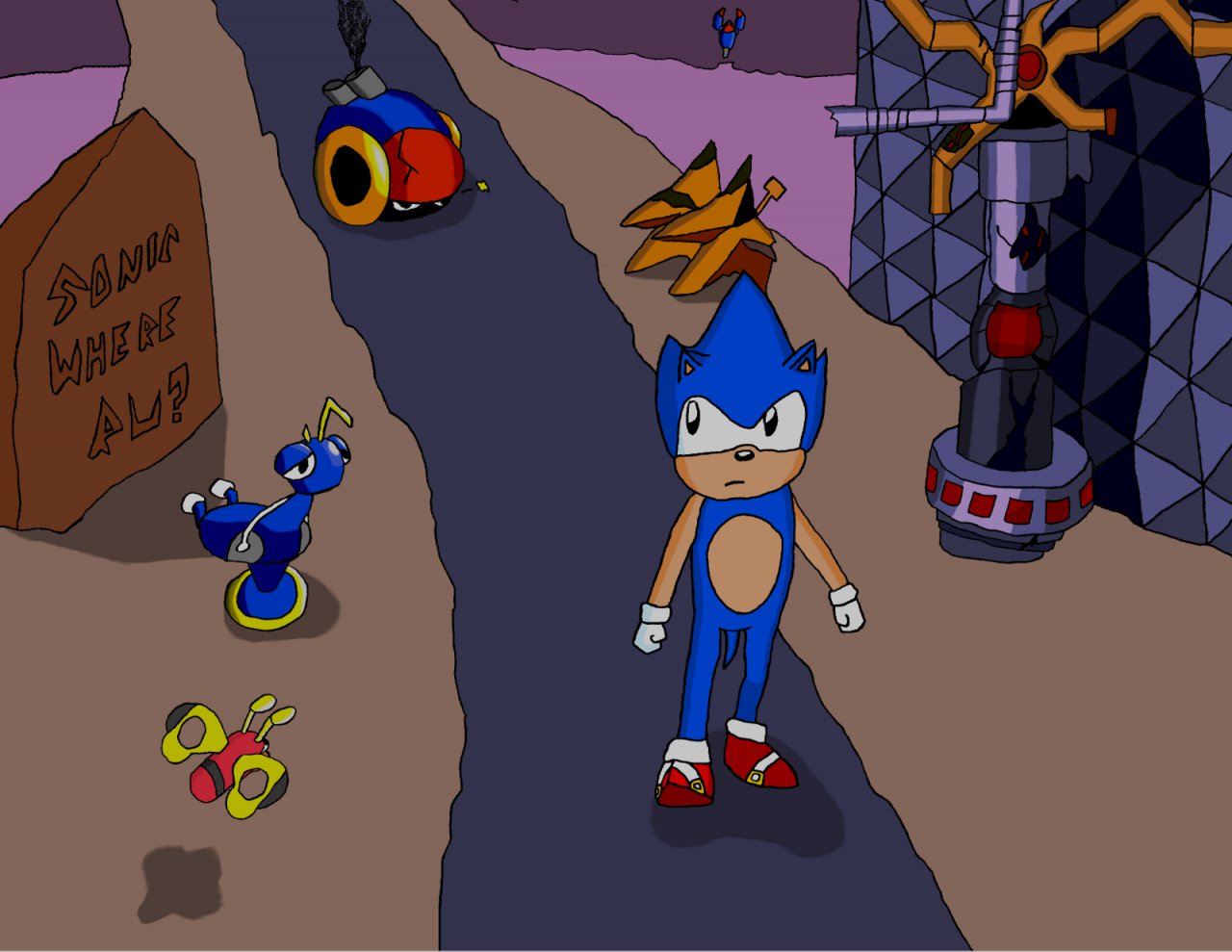Detail Sonic Cd Robot Generator Locations Nomer 34