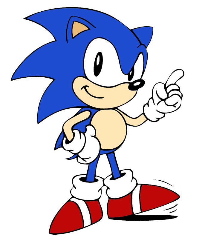 Sonic Clipart - KibrisPDR