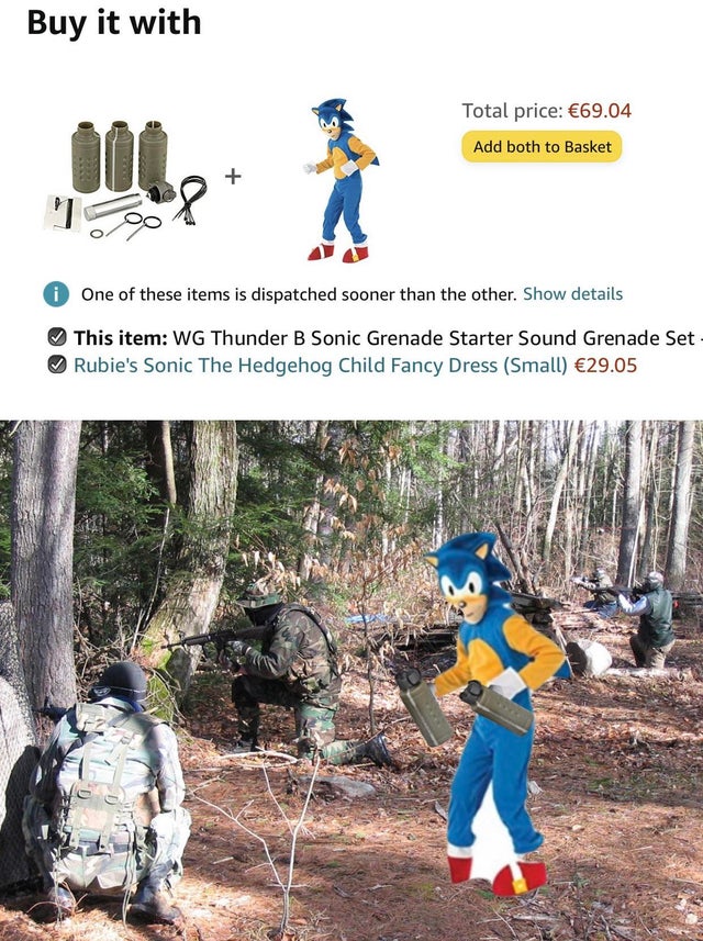 Detail Sonic Grenade Amazon Nomer 24