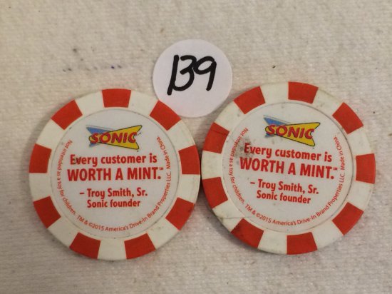 Detail Sonic Poker Chip Nomer 9