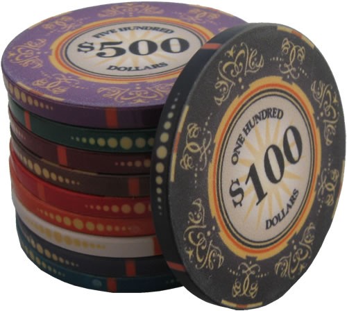 Detail Sonic Poker Chip Nomer 36