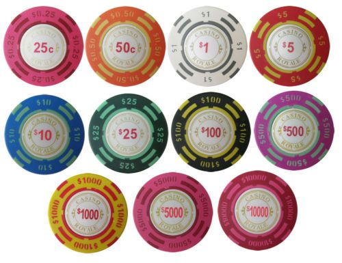 Detail Sonic Poker Chip Nomer 43